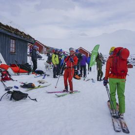 Breie ski og fargerike klær !